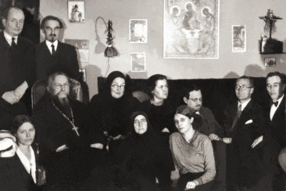Встреча Братства святой Софии. Семинар отца Сергия Булгакова об аскезе и культуре на квартире у Зандеров, 1933 год. Фото: sfi.ru