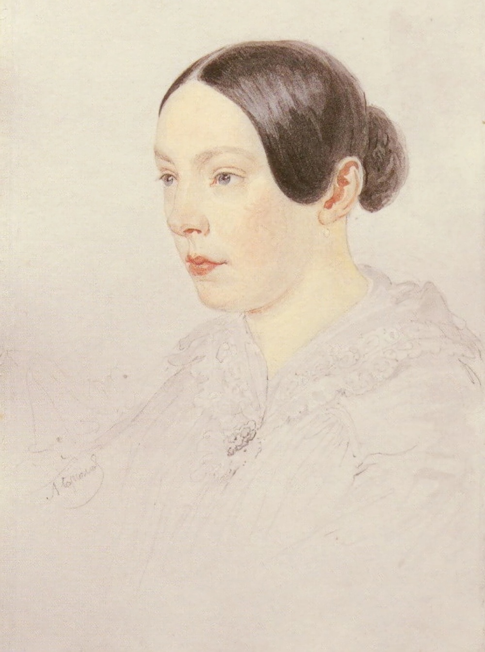 Портрет Аделаиды Александровны Сенковской кисти&nbsp;А.&nbsp;П.&nbsp;Брюллова. Фото: общественное достояние