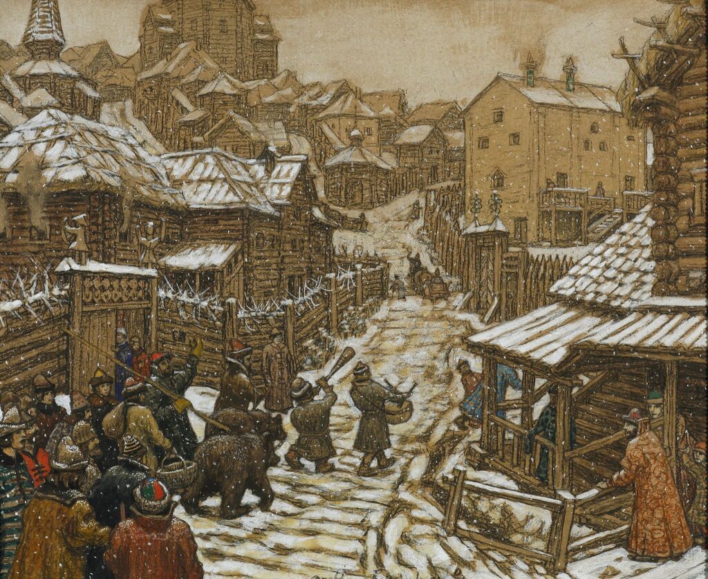 &laquo;Медведчики&raquo;.&nbsp;Фото: Государственная Третьяковская галерея