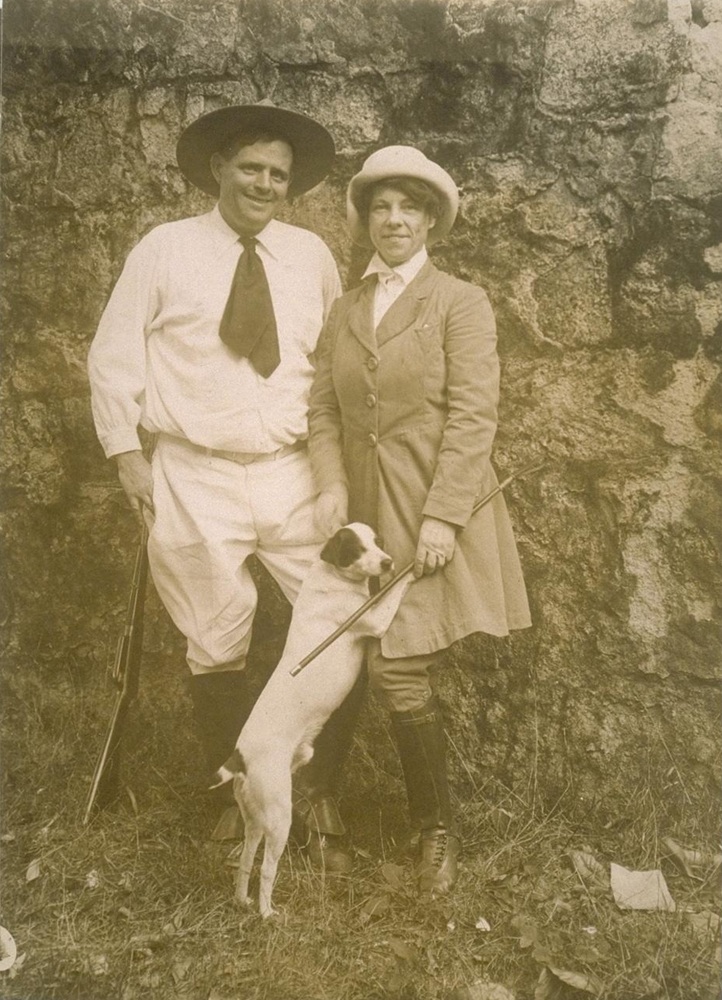 Джек Лондон с супругой Чармэйн. Фото: Berkeley Digital Library