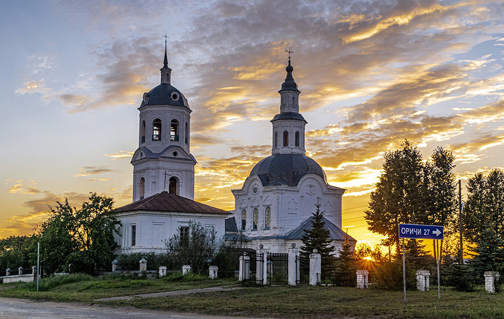 Зосимо-Савватиевская церковь в селе Коршик. Фото: Ele-chudinovsk / Wikipedia