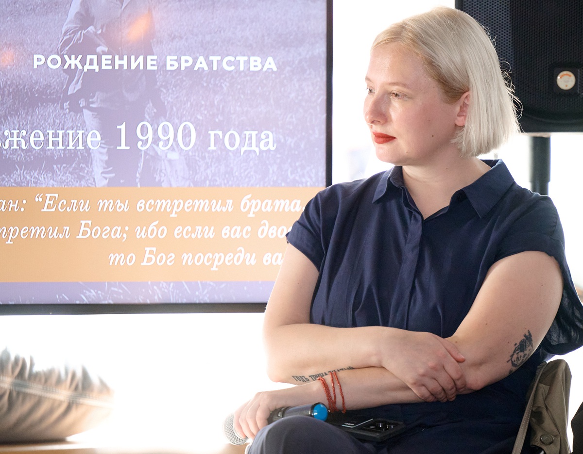 Автор исторического проекта &laquo;Маша виз Раша&raquo; Мария Кравченко. Фото: Дмитрий Алексеев / архив ПСМБ