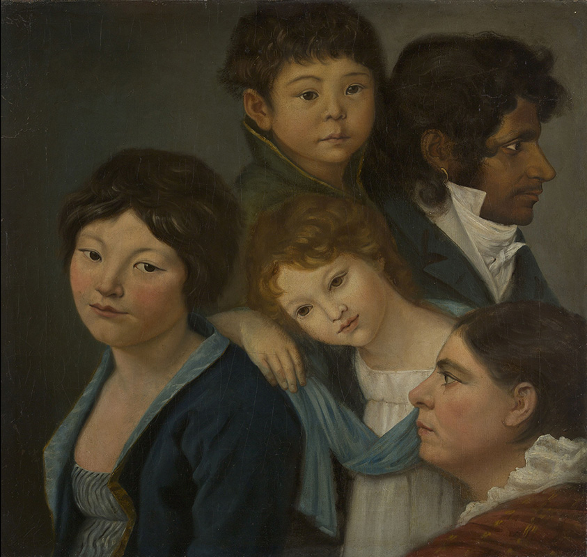 Портрет В.Г. Бибиковой в окружении прислуги.&nbsp;Фото: Государственный Эрмитаж