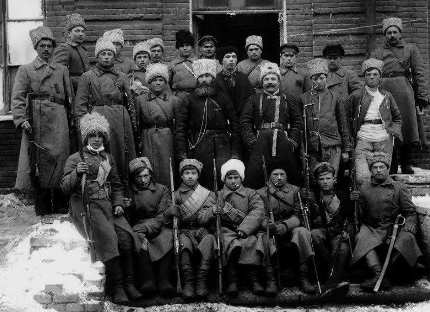 Бойцы одного из полков Объединенной партизанской армии Тамбовской губернии. Фото: общественное достояние