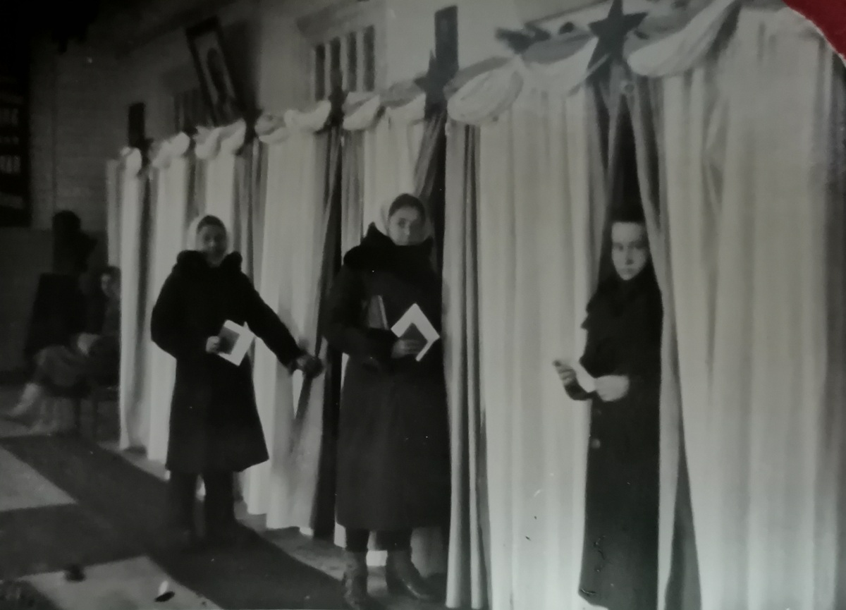 Выборы в городской Совет депутатов трудящихся города Борисоглебска, 1946 год. Фото:&nbsp;Борисоглебский историко-художественный музей