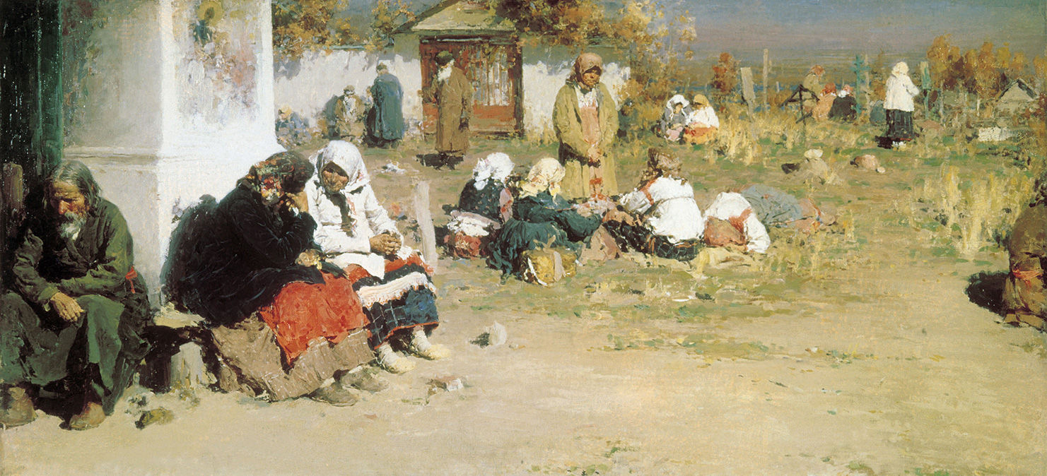 Картина А.Е. Архипова «Радоница». Фото:  общественное достояние