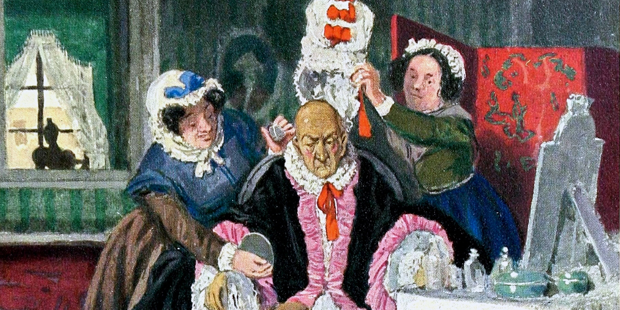 Иллюстрация А.Н. Бенуа к повести А.С. Пушкина «Пиковая дама». Фото: Т-во Р. Голике и А. Вильборг / litfund.ru