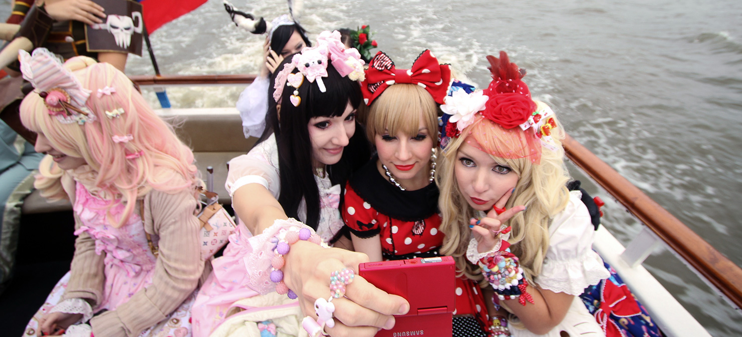 Участницы косплей-фестиваля в Москве. Фото: Константин Родиков/РИА Новости