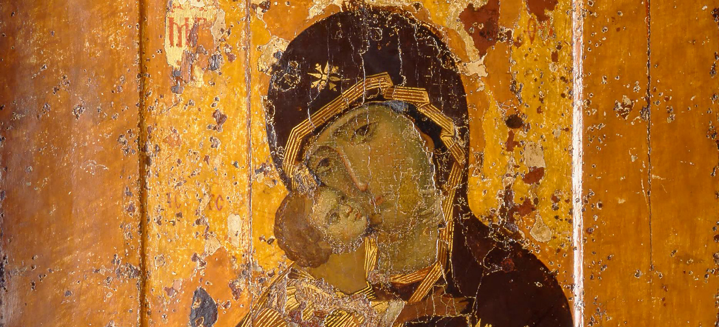 Владимирская икона Божией Матери. Фото: Государственная Третьяковская галерея 