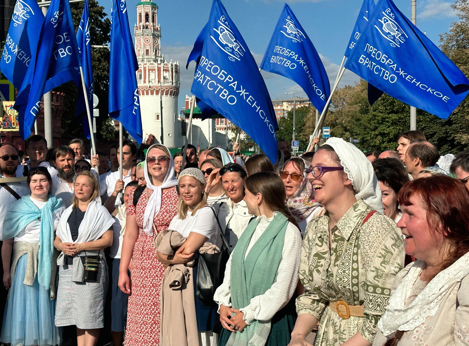 Участники крестного хода в Москве в 2025 году. Фото: Михаил Поликарпов / архив ПСМБ