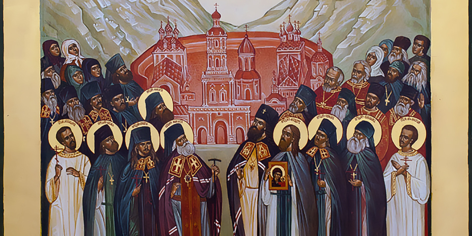 Икона «Собор новомучеников и исповедников Высоко-Петровского монастыря». Фото: vpmon.ru