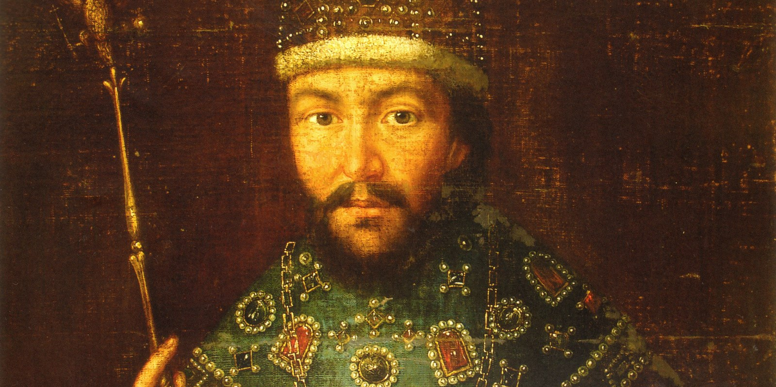 Парсуна с изображением Бориса Годунова. Фото: Государственный музей-заповедник А. С. Пушкина «Михайловское»