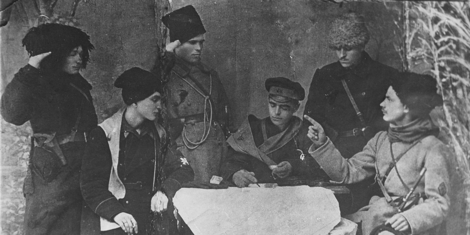 Штаб Воронежской и Тамбовской губерний по борьбе с бандами Антонова, 1920 год. Фото: Тамбовский областной краеведческий музей