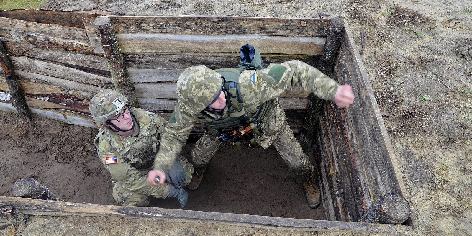 Обучение украинских военных в рамках Fearless Guardian II в Международном центре по безопасности миротворческих операций. Фото: U.S. Army Europe / Staff Sgt. Adriana M. Diaz-Brown, 10th Press Camp Headquarters / Flickr