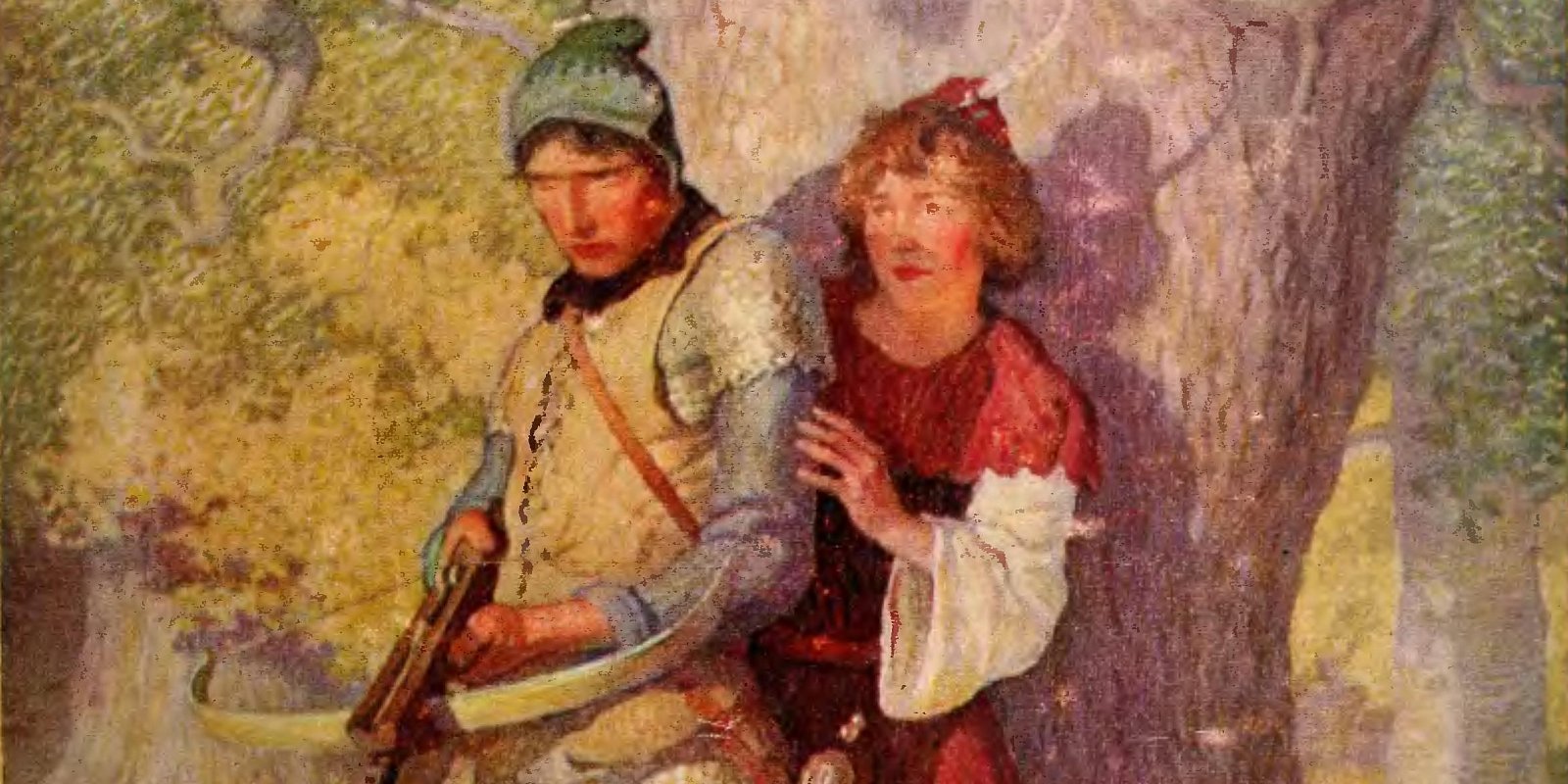 Иллюстрация книги «Чёрная стрела». Фото: BEIC digital library / C. Scribner's Sons