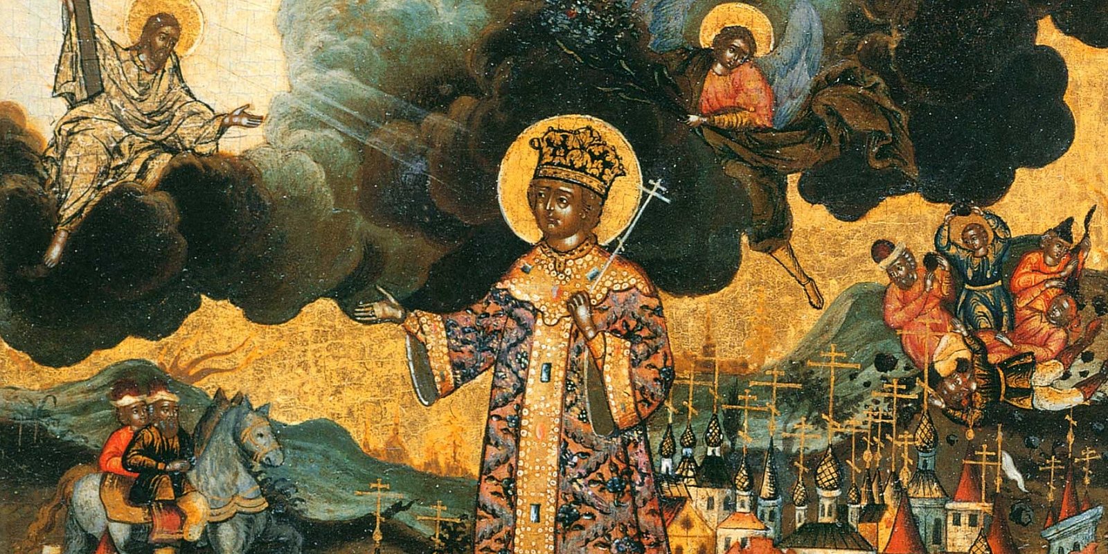 Икона «Святой царевич Димитрий Угличский и Московский». Фото: Собрание В. А. Дюкова / icon-art.info