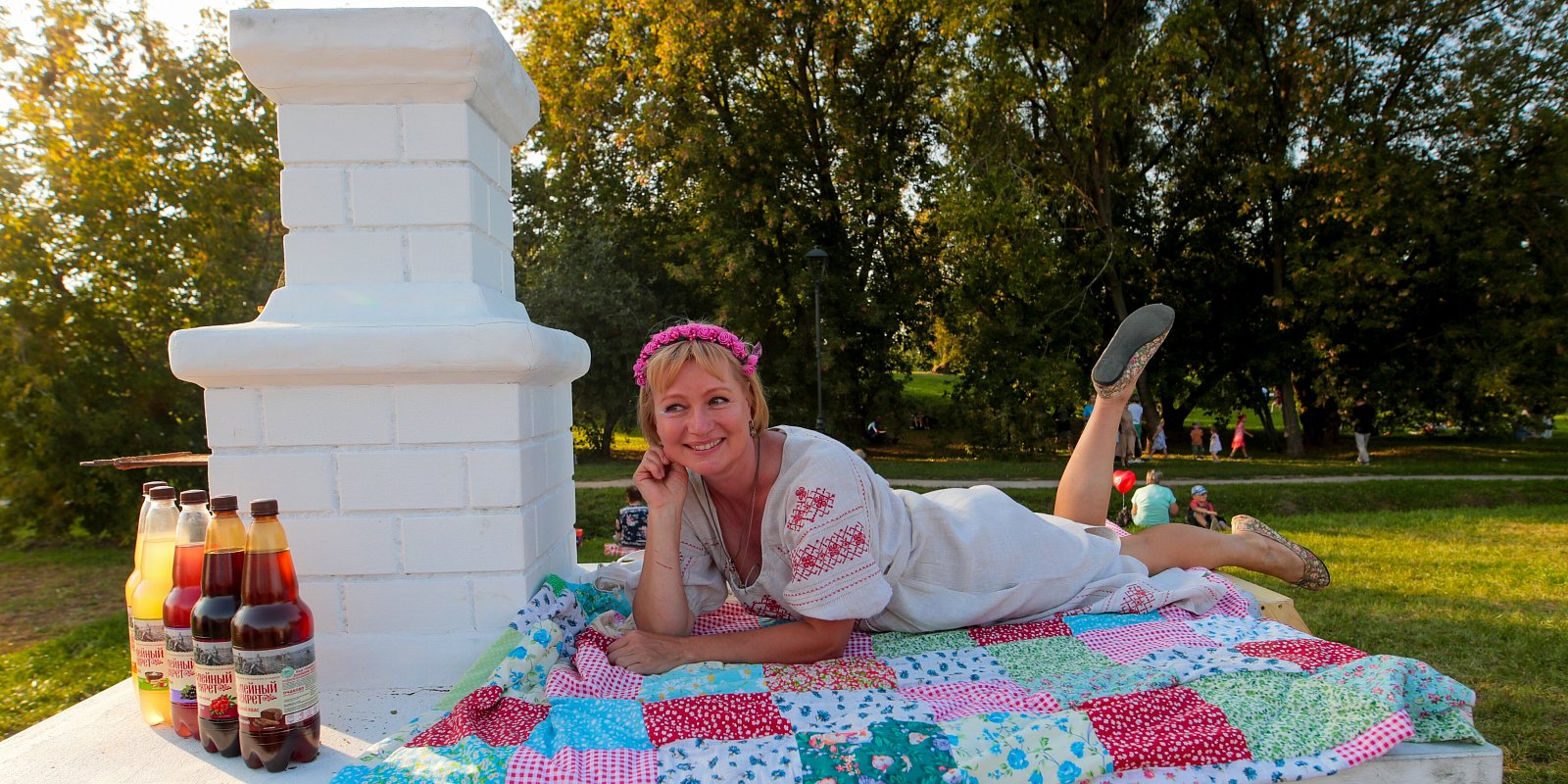 Фестиваль славянского искусства «Русское поле» в музее-заповеднике «Коломенское». Фото: Кузьмичёнок Василий / Агентство «Москва»