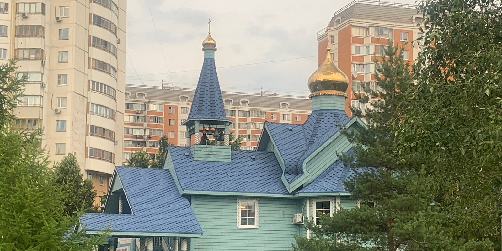 Храм святых Жен-Мироносиц в Марьино. Фото: vk.ru/hram_mir