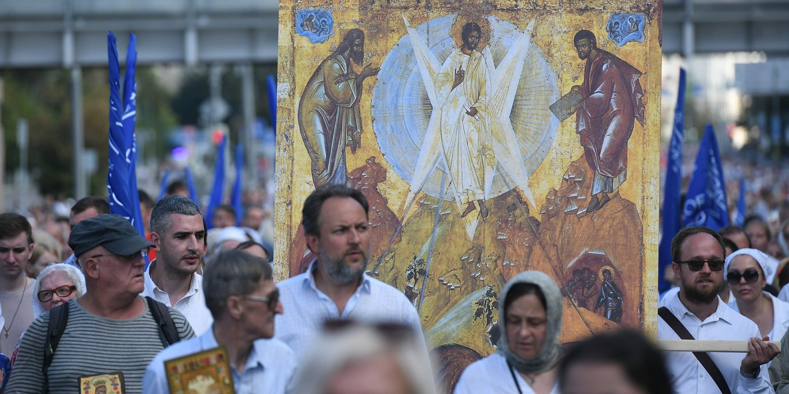 Крестный ход 2025 года в Москве. Фото: Евгений Гурко / архив СФИ