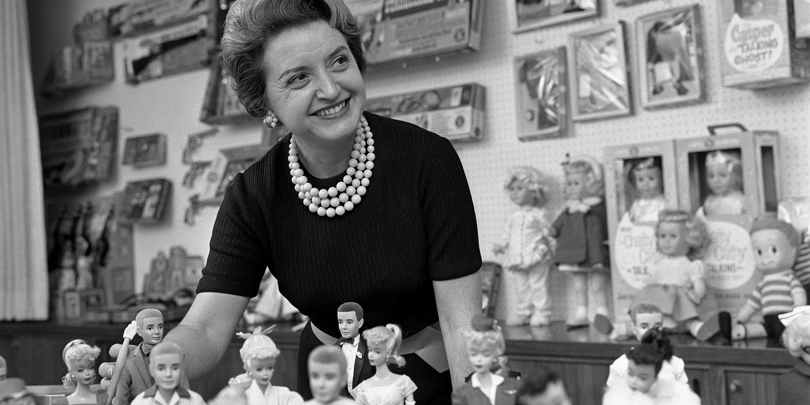 Рут Хэндлер, создательница кукол Барби, 1961 год. Фото: Los Angeles Times / Adam Cuerden