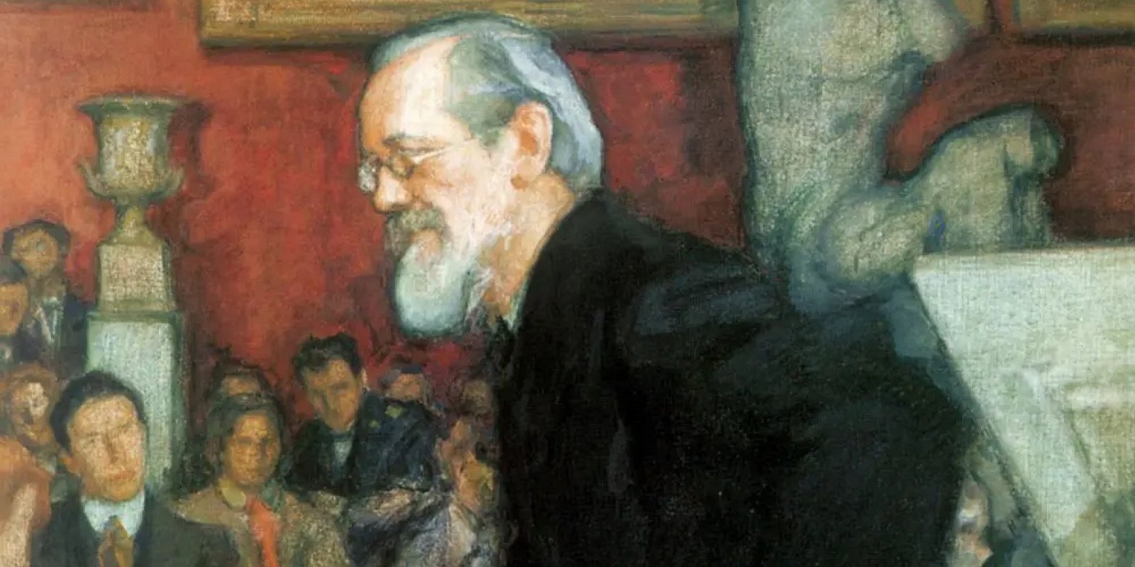 Портрет историка В.О. Ключевского кисти Л.О. Пастернака. Фото: Государственный исторический музей 